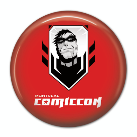 Macarons Comiccon de Montréal | Montreal Comiccon buttons pins badges