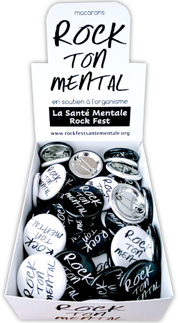 Macarons Rock Ton Mental • Rockfest pour la santé mentale