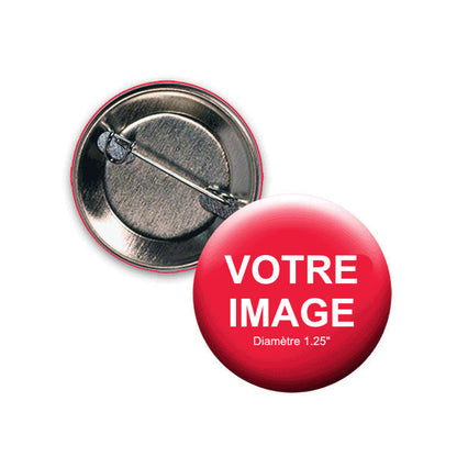 Macarons métal pins promotionnels - Custom badges buttons